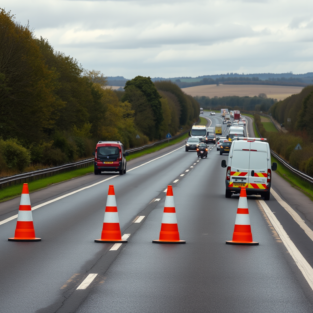 M40 lanes shut after medical incident